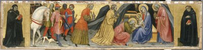 The Adoration of the Magi and Two Saints by Taddeo di Bartolo